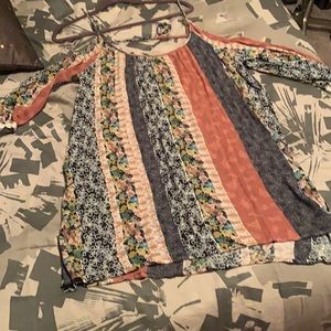 BOHO CHIC FUN FLORAL DRESS